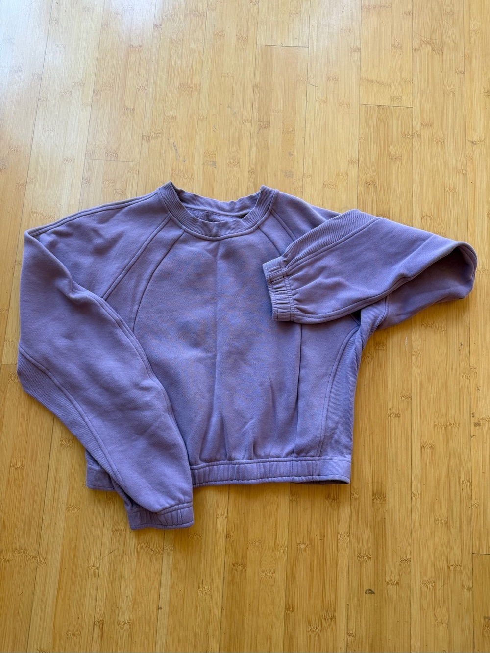 lululemon athletica Lavender Crewneck Sweatshirt